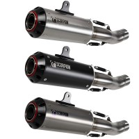 Scorpion Red Power Slip-On Exhaust - Honda CBR500R (19-25)