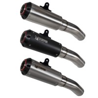 Scorpion Red Power Slip-On Exhaust - Suzuki GSXS S Katana (19-20)