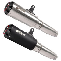 Scorpion Red Power Slip-On Exhaust - Kawasaki Ninja H2 SX (22-25)
