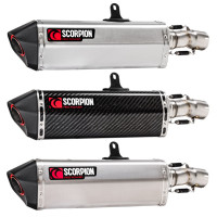 Scorpion Serket Parallel Slip-On Exhaust - Kawasaki Ninja H2 SX (22-25)