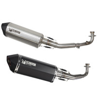 Scorpion Serket Parallel Full System - Yamaha X-Max 125 (08-16)