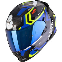 Scorpion Exo-491 - Spin Black / Blue / Yellow