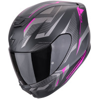 Scorpion Exo-391 - Aaxo Matt Black / Pink