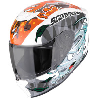 Scorpion Exo-Junior Air - The 4 Elements White / Blue / Orange