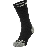 Sealskinz Briston Waterproof All-Weather Socks - Black / Neon Yellow