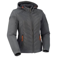 Segura Ladies Natcho Textile Jacket - Black / Grey