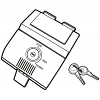 Shad SH50 Replacement Locking Mechanism - D1B50MAR