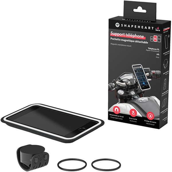 Shapeheart Handlebar Mount Phone Case - Motorcycle