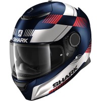 Shark Spartan 1.2 - Strad Matt Blue / White / Red