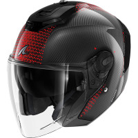 Shark RS Jet Carbon - Ikonik Carbon / Red Chrome