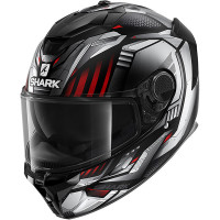 Shark Spartan GT V2 - Replikan Matt Black / Silver