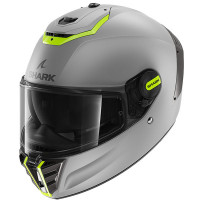 Shark Spartan RS - Blank Blank Matt Silver / Yellow