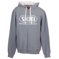 Shoei Zipped Hoodie - Grey
