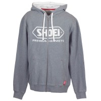 Shoei Zipped Hoodie - Grey