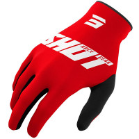 Shot Raw Gloves - Burst Red 