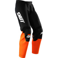 Shot Raw Pants - Burst Orange