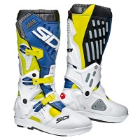 Sidi Atojo SRS Boots - Yellow Fluo / White / Blue