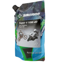Silkolene Super 4 10W-40 - 1 Litre Pouch