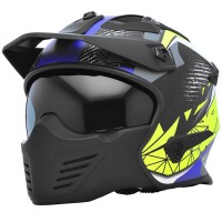 Spada Storm - Matt Black / Blue / Fluo