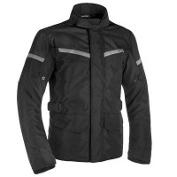 Oxford Spartan Waterproof Long Textile Jacket - Black