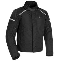 Oxford Spartan Waterproof Short Textile Jacket - Black