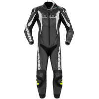 Spidi Sport Warrior CE Perforated Pro 1 Piece Suit - Black / White