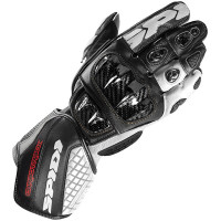 Spidi Carbo Track Evo CE Gloves - Black / Grey