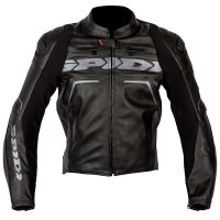 Spidi Evorider 2 Leather Jacket - Black 