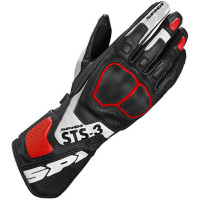 Spidi Ladies STS-R3 Gloves - Black / White / Red
