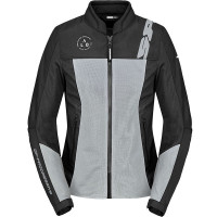 Spidi Ladies Corsa Net WindOut Textile Jacket - Black / Grey