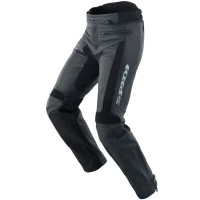 Spidi Teker Leather Trousers - Black