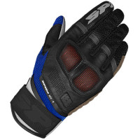 Spidi Neo-R Leather Gloves - Black / Grey / Blue