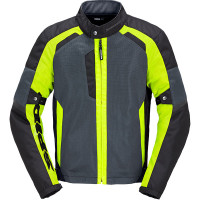 Spidi Tek Net Textile Jacket - Black / Grey / Fluo Yellow