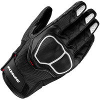 Spidi NKD H2Out Leather Gloves - Black / White