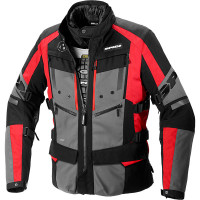 Spidi 4 Season Evo H2Out Textile Jacket - Black / Grey / Red