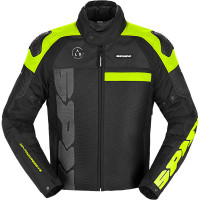 Spidi Progressive Net H2Out Textile Jacket - Black / Fluo Yellow
