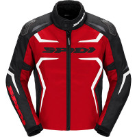 Spidi Race-Evo H2Out Textile Jacket - Black / Red / White