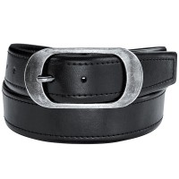 Spirit Motors Jolie Woman Leather Belt - Black