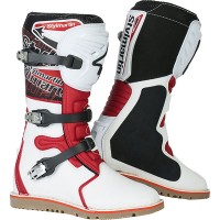 Stylmartin Impact Pro WP Off-Road Boots - White / Red