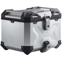 SW Motech Trax Adv Aluminium Top Box - Silver