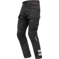 Dainese Delta 3 Leather Trousers - Black / Black / White - FREE UK 