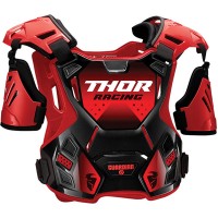 Thor Guardian Chest / Back Protector - Red / Black