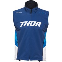 Thor Warm Up Vest - Navy / White