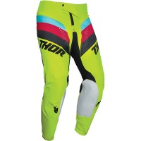 Thor Youth Pulse Racer Pants - Acid / Black