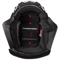 Tucano Urbano Helmet Inner With Cushions For El'Jettin, El'Mettin, El'Fresh and El'Top - Grey