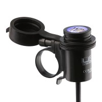 Ultimateaddons Dual USB Charger - Handlebar Mount