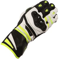 Weise Lancer Leather Gloves - Black / White