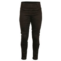 Weise Ladies Aurora Denim Textile Jeggings - Black