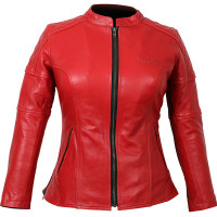 Weise Ladies Earhart Leather Jacket - Red