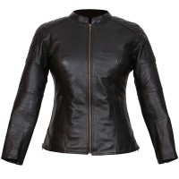 Weise Ladies Earhart Leather Jacket - Black